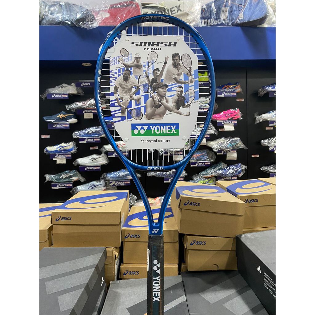 Jual Raket Tenis Yonex Smash Team Blue (290g / 100 inc) | Shopee Indonesia
