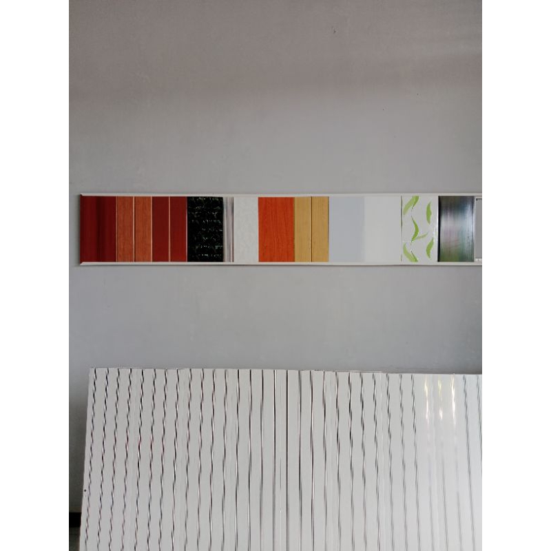 Jual Papan potongan plafon pvc ukuran 75cm | Shopee Indonesia
