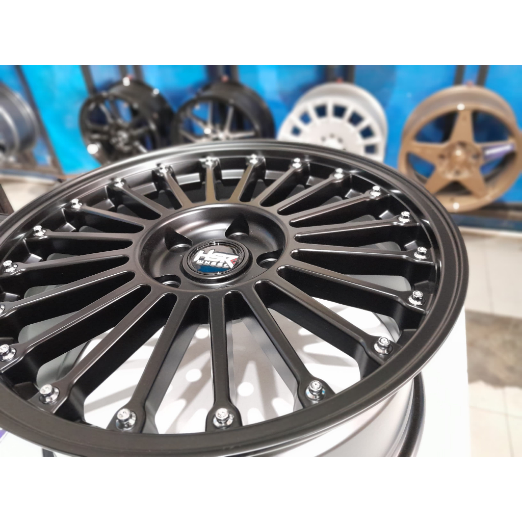 Jual velg mobil racing ring 18 lebar 8 lubang 5 buat expander innova ...