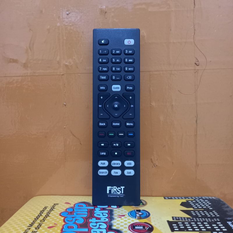 Jual REMOTE ORIGINAL TV PARABOLA FIRST MEDIA | Shopee Indonesia