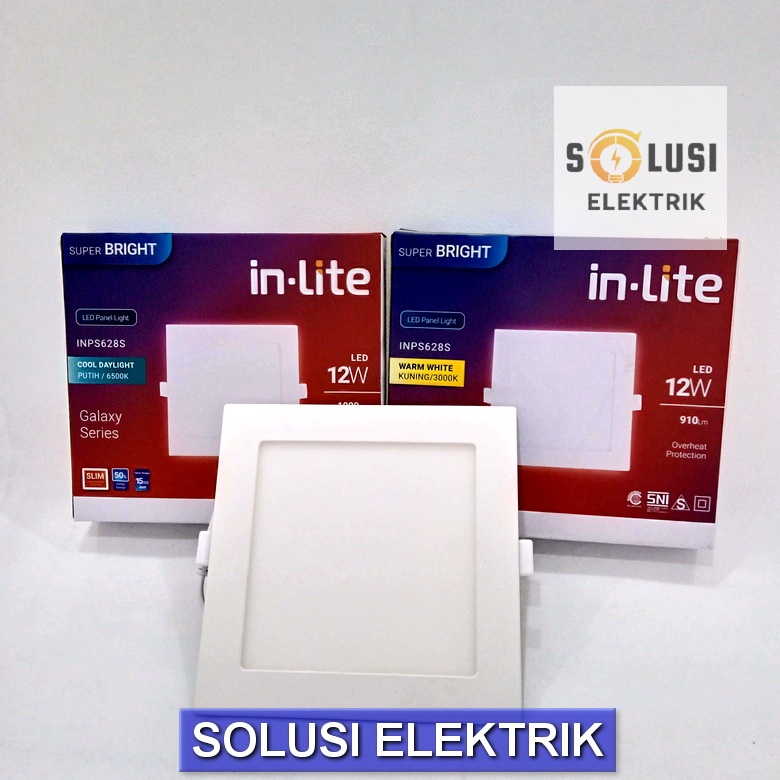 Jual In-Lite inlite LED Downlight Panel Inbow Kotak INPS 628S 3w 6w 9w ...