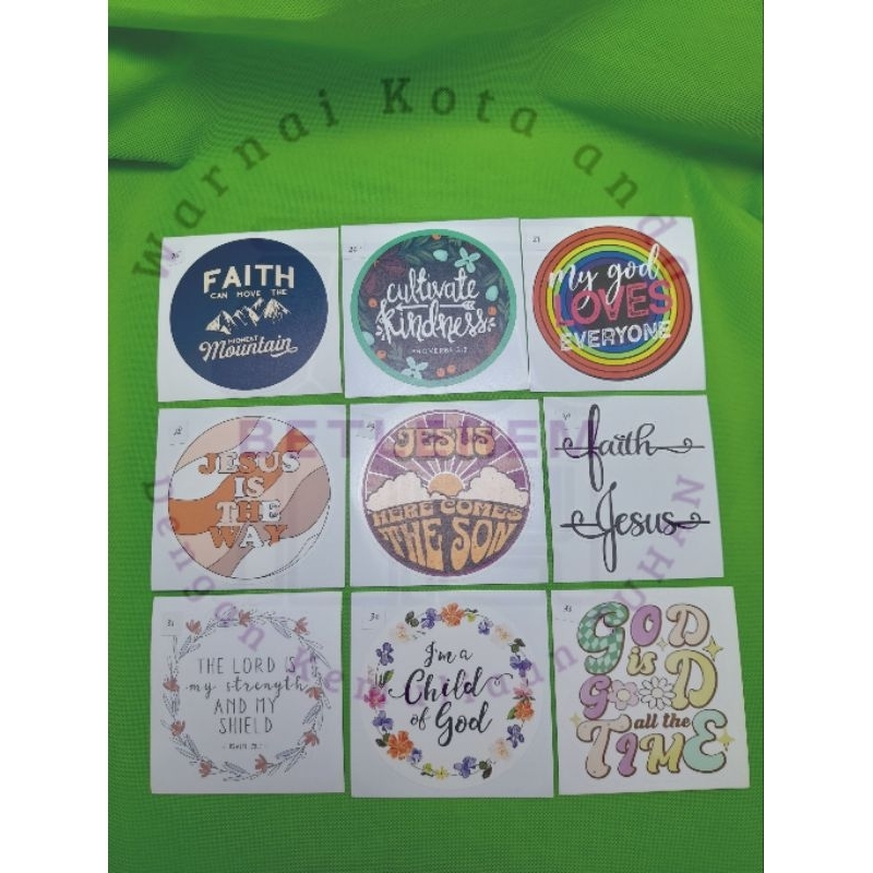 Jual STIKER-STIKER ROHANI KRISTEN | Shopee Indonesia