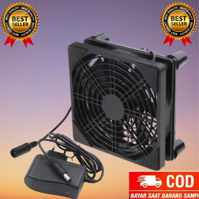 Jual Kipas Router Fan Cooling 12cm Pendingin STB Set Top Box Laptop Cpu ...