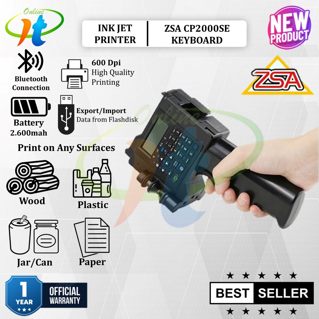 Jual Inkjet Printer Handheld CP2000SE CP 2000SE CP 2000SE Pencetak ...