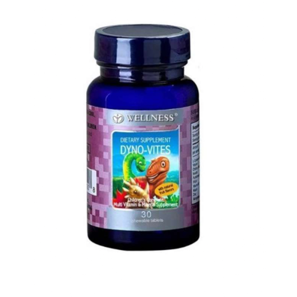 Jual Wellness Dyno Vites 30tablet Multivitamin Anak Anak Dengan Bentuk ...