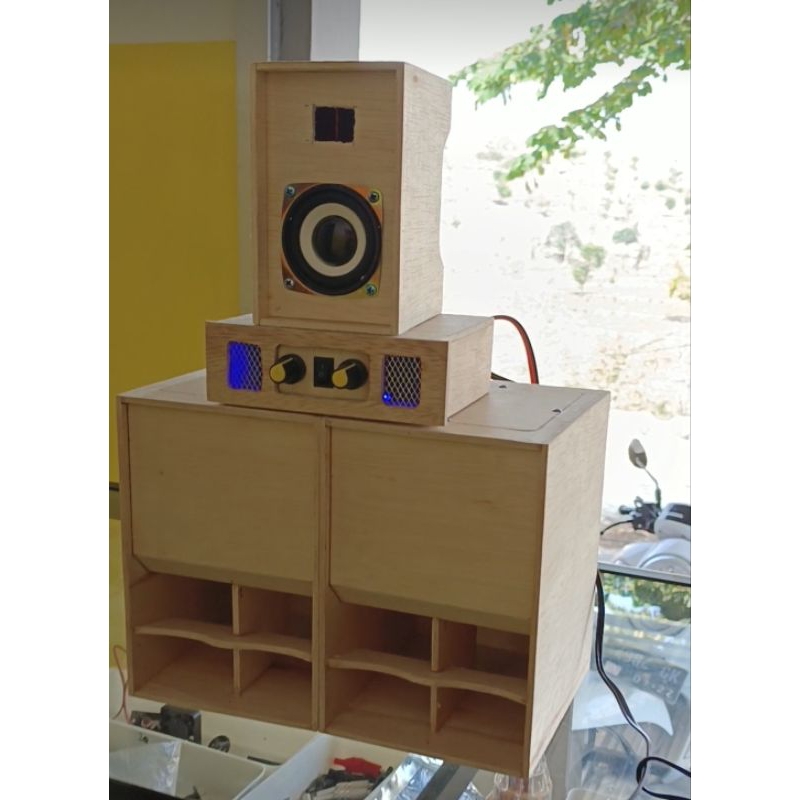 Jual BOK BOX SUBPALI 3IN PLUS SPEAKER AMPLIFIER | Shopee Indonesia