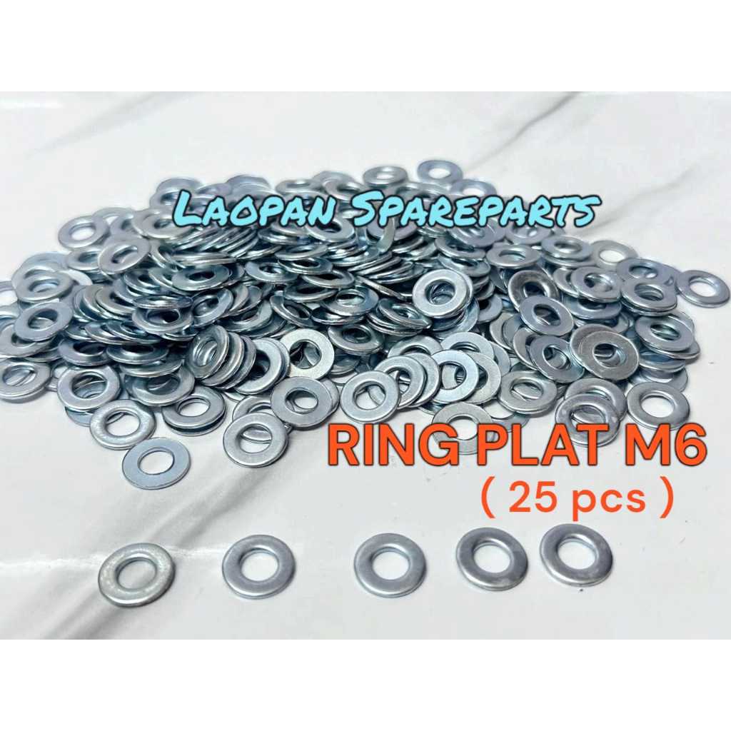 Jual RING PLAT M6 ( 100 PCS ) | Shopee Indonesia