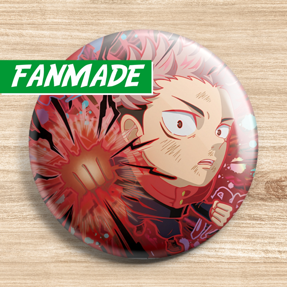 Jual Yuji Itadori Pin Jujutsu Kaisen Trying Your Luck | Shopee Indonesia