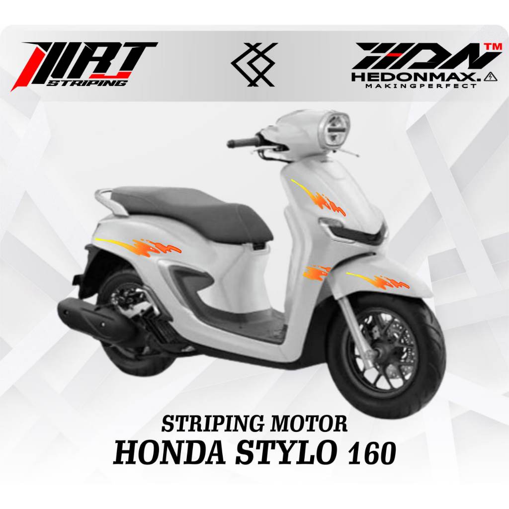 Jual Striping Stylo - Stiker Transparan Stylo 160 Simpel Retro Vol 2 ...