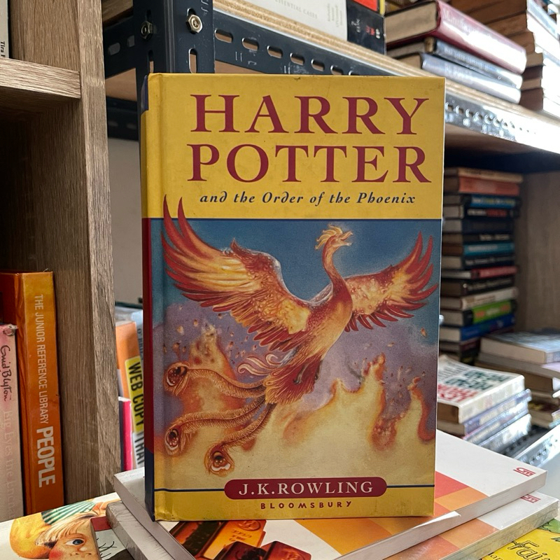 Jual BUKU HARRY POTTER AND THE ORDER OF THE PHOENIX J K ROWLING ...