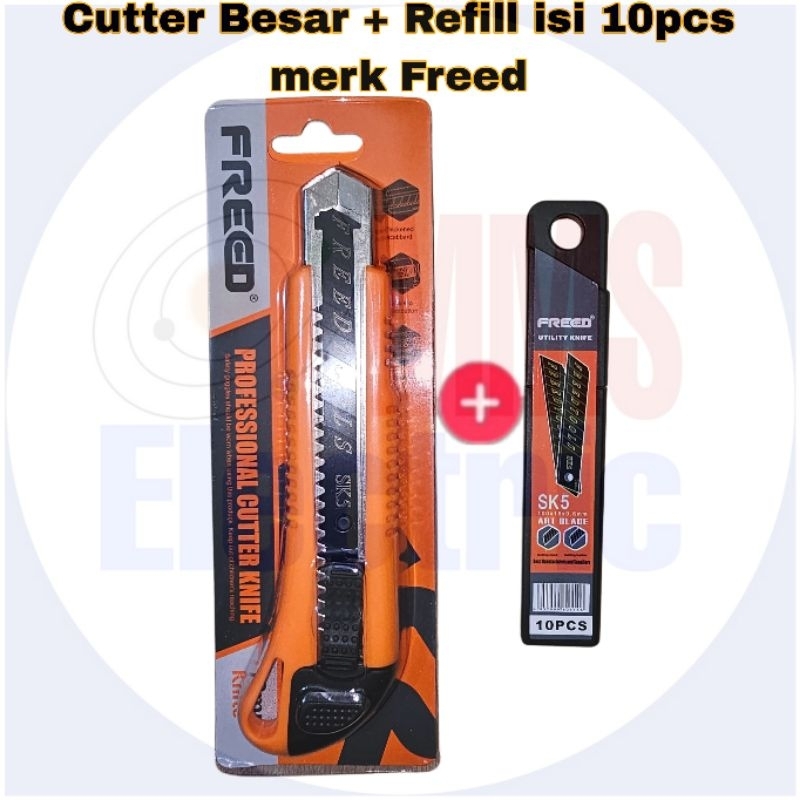 Jual Cutter Besar/Refill Cutter Besar merk Freed | Shopee Indonesia