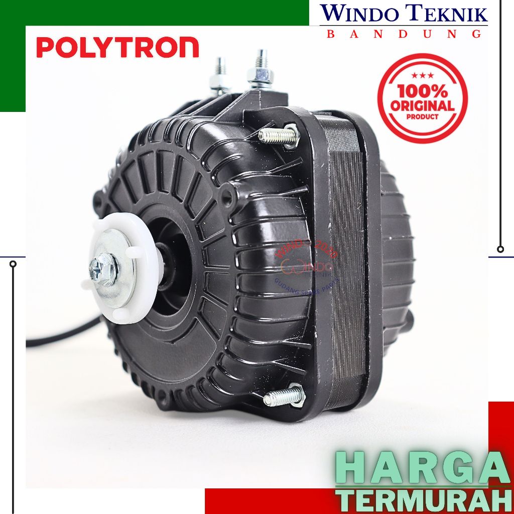 Jual FAN CONDENSOR POLYTRON 5 WATT ORIGINAL | MOTOR DINAMO KIPAS FAN ...