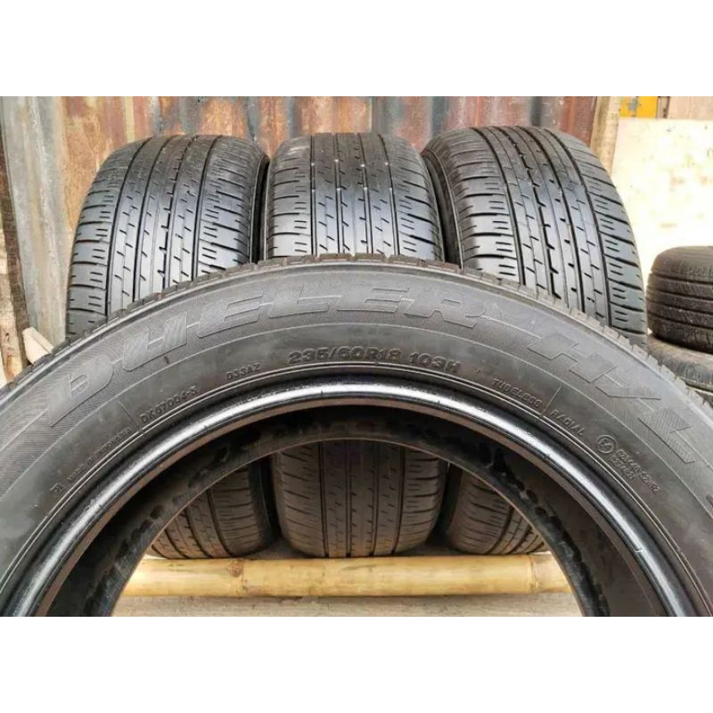 Jual BAN MOBIL R18,UK 235/60 R18 BAN MOBIL SECOND/COPOTAN BERKUALITAS ...