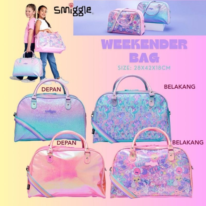 Jual Smiggle Weekender Travel Bag Jinjing Tali panjang Shopee