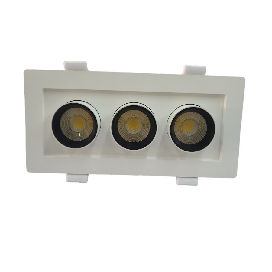 Jual LAMPU LED DOWNLIGHT SPOTLIGHT SOROT INBOW 18W 18 WATT 3 ARAH ...