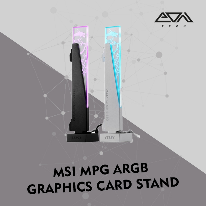 Jual MSI MPG ARGB GRAPHICS CARD STAND Black/White | Shopee Indonesia