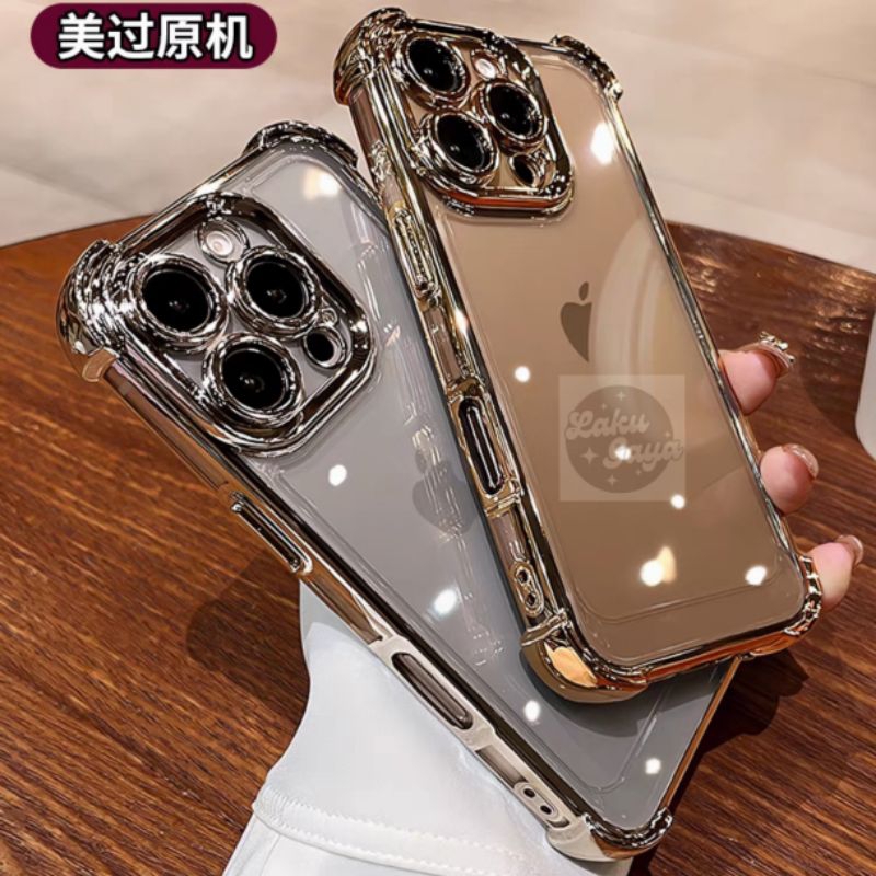Jual Casing Iphone 16 Pro Max Chrome Bumper Case Ring Cermin | Shopee ...