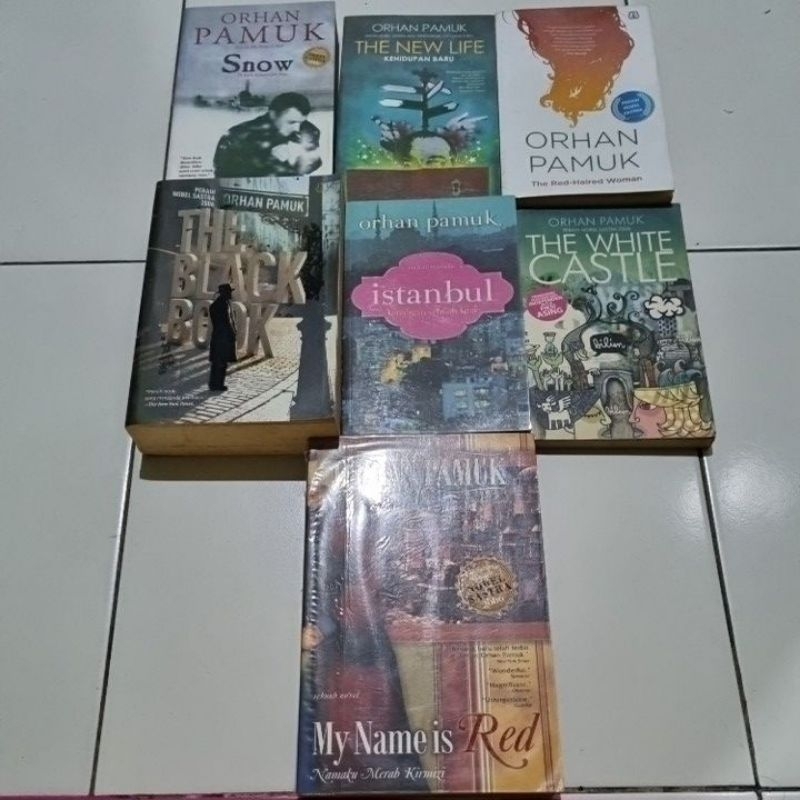 Jual Novel Langka Orhan Pamuk Preloved ORIGINAL | My Name Is Red | The ...