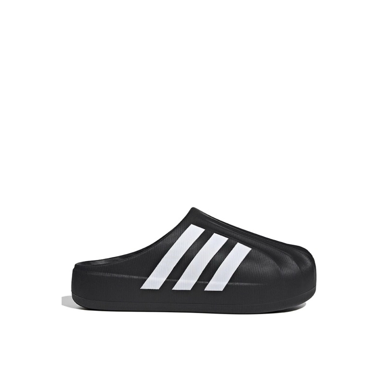 JUAL SANDAL ADIDAS SUPERSTAR MULE SHOES CORE BLACK WHITE