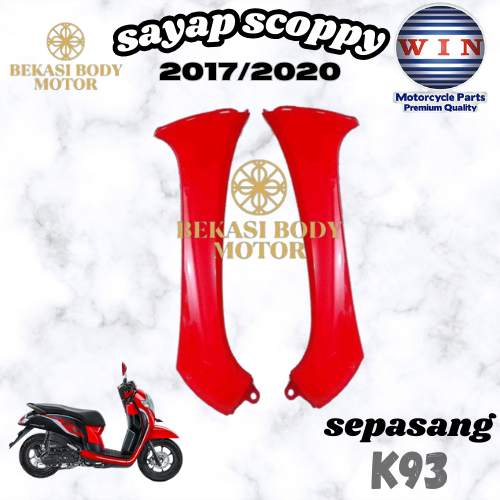 Jual Sayap Tameng Kap Depan Samping Cover Depan Bawah Scoopy Fi Esp K Ring Kanan Dan Kiri