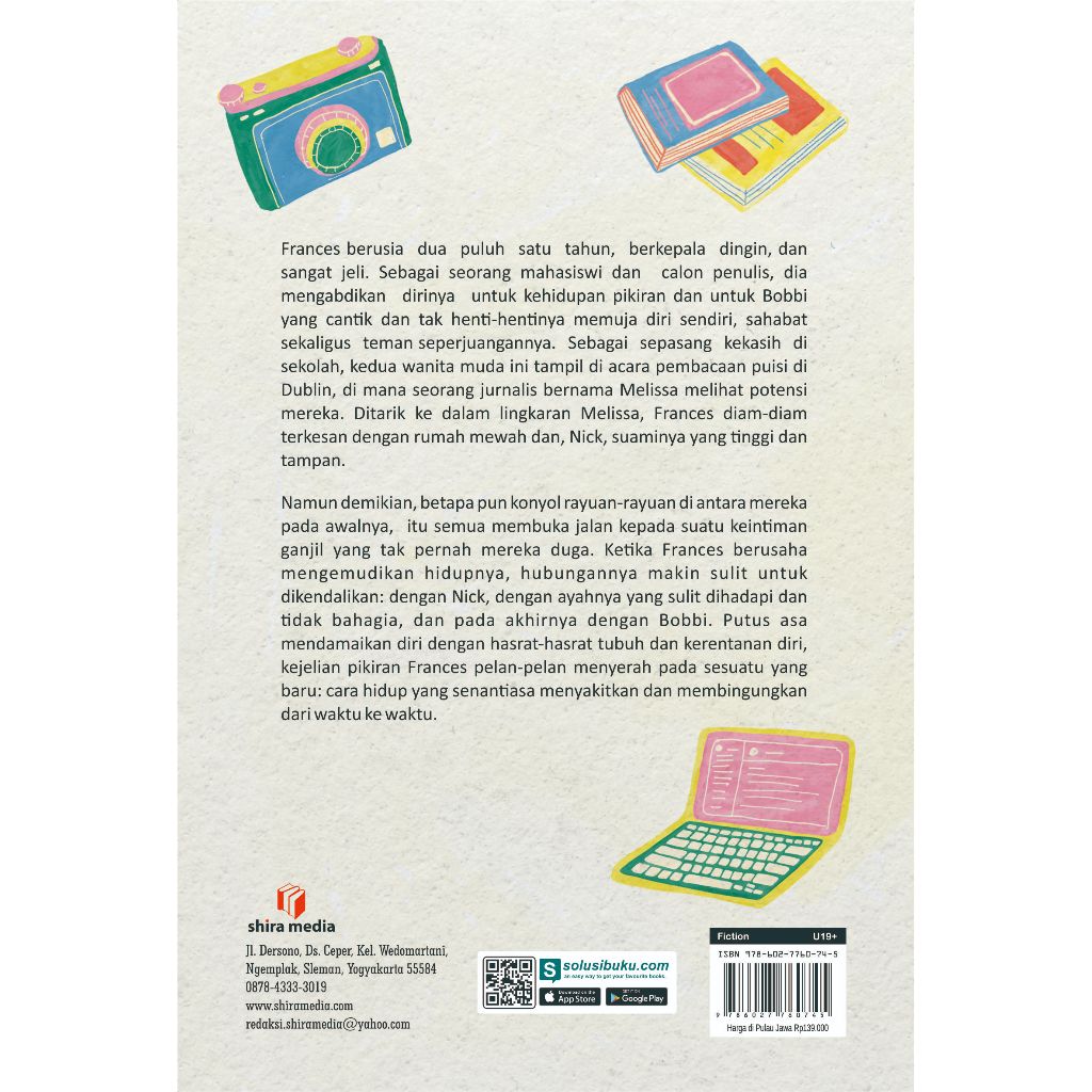 Jual Buku Conversations With Friends - Sally Rooney (Shira Media ...