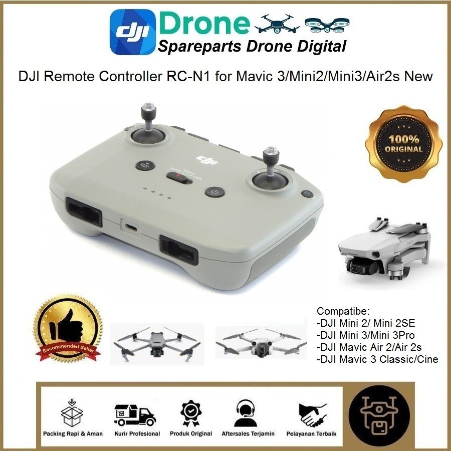 Jual DJI Remote RC-N1 for DJI Mini 2/Mini 2SE/Mini 3/Mini 3Pro/Mavic ...