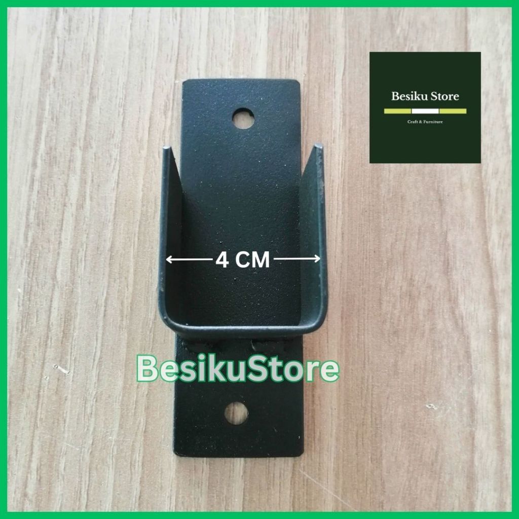 Jual Bracket Besi Penyangga Bentangan Kayu Dudukan Tiang Gorden Tempel ...