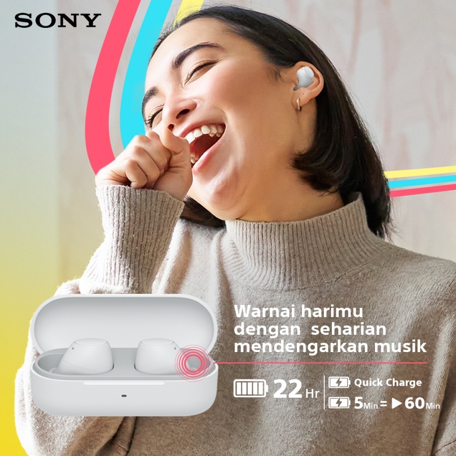 Sony WFC510 Cuffie True Wireless - Piccole e leggere