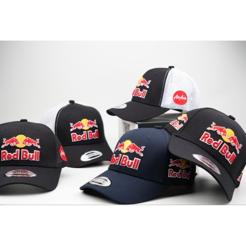 Jual Topi Baseball Original Import Red Bull Redbull Trucker Distro ...