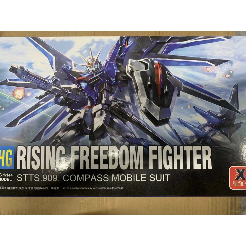 Jual XFS XF-243 HG 1/144 Rising Freedom Fighter Model Kit | Shopee ...