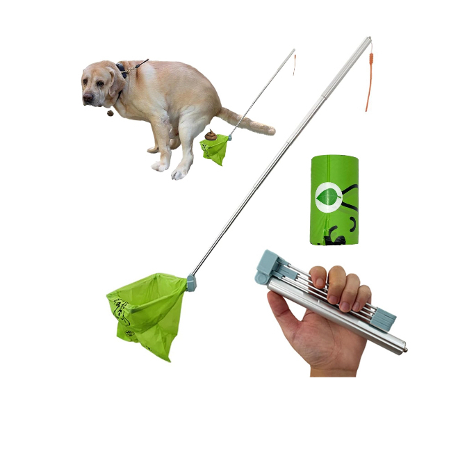 Jual Pet Poop Collector Dod Cat Tongkat Penampung Kotoran Anjing Kucing ...
