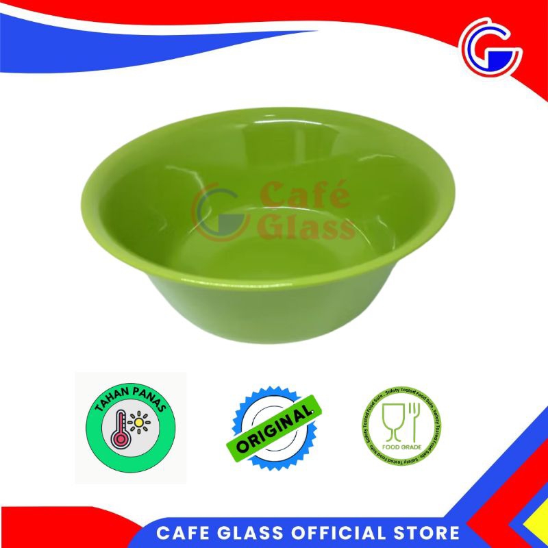 Mangkuk Sayur 8inch - Mangkuk Saji Makan Melamin - Mangkok Anti Pecah Vanda