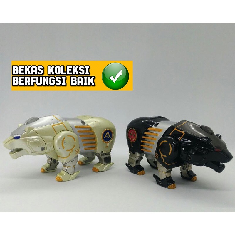 Jual Dx Power Rangers Wild Force Hyakuju Sentai Gaoranger Bears Zord ...