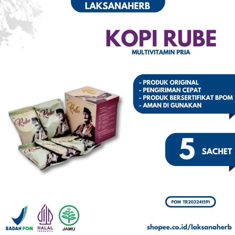 Jual Kopi Rube Kopi Multivitamin Pria Terbaik | Shopee Indonesia