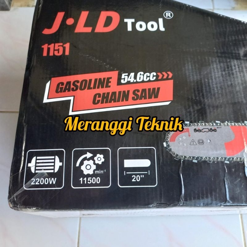 Jual id4155 Mesin gergaji kayu chainsaw chain saw JLD J 1151 20