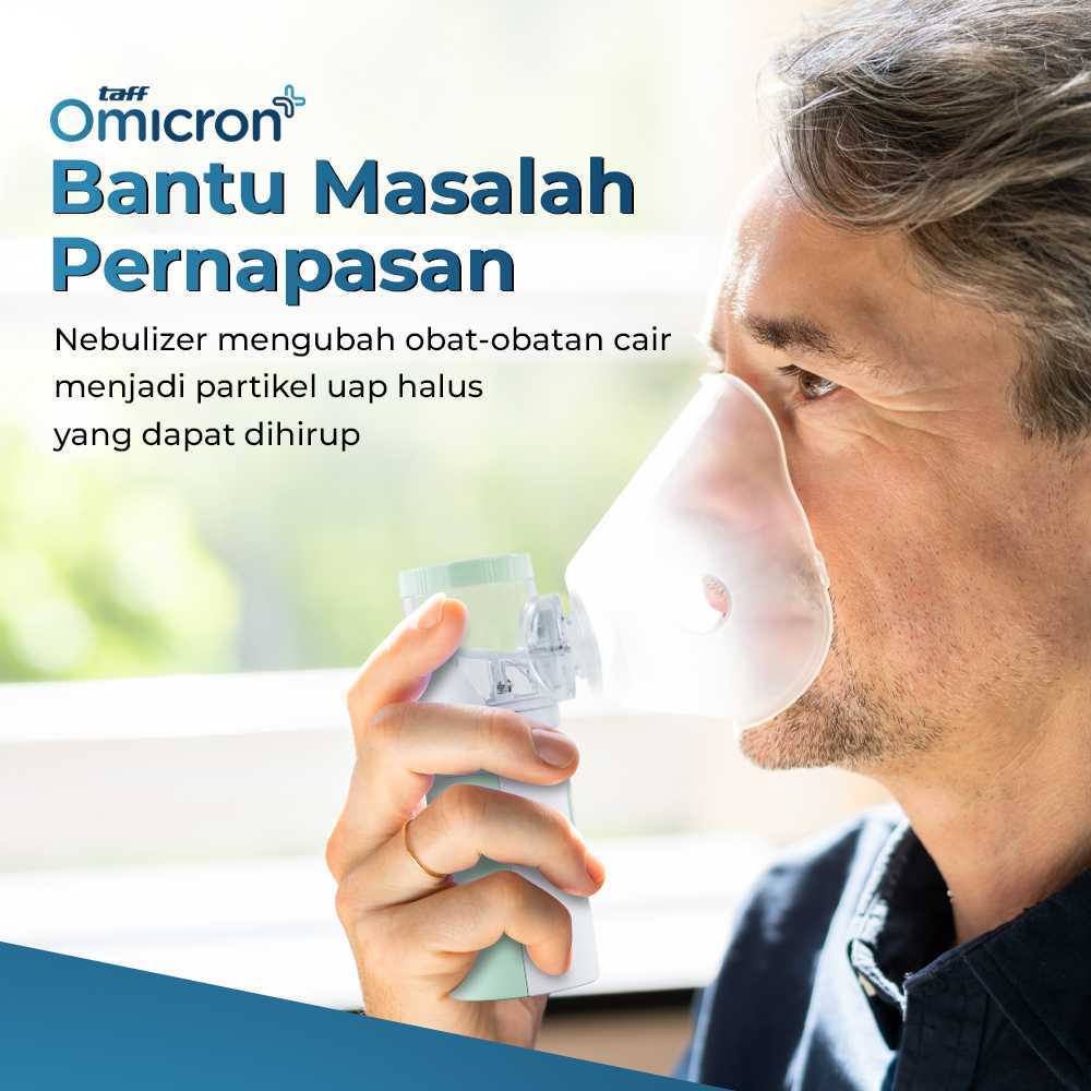 Jual TaffOmicron Alat Terapi Pernapasan Handheld Nebulizer Inhaler ...