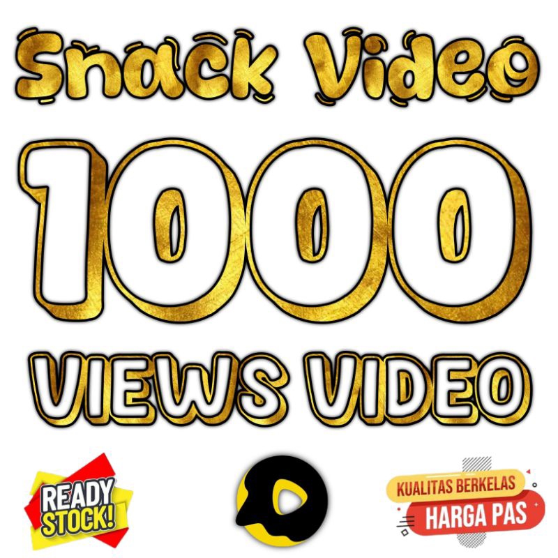 Jual Views Snack Video ~ 1000 View Snack Video Rekomendasi | Shopee ...