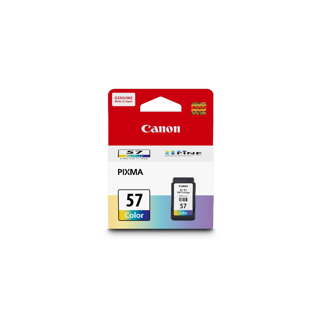 Tinta Original Canon 57 Color CL57 - Tinta Canon E410 E470 E3170 E470 E4570 - Tinta Cartridge Katrid (3)