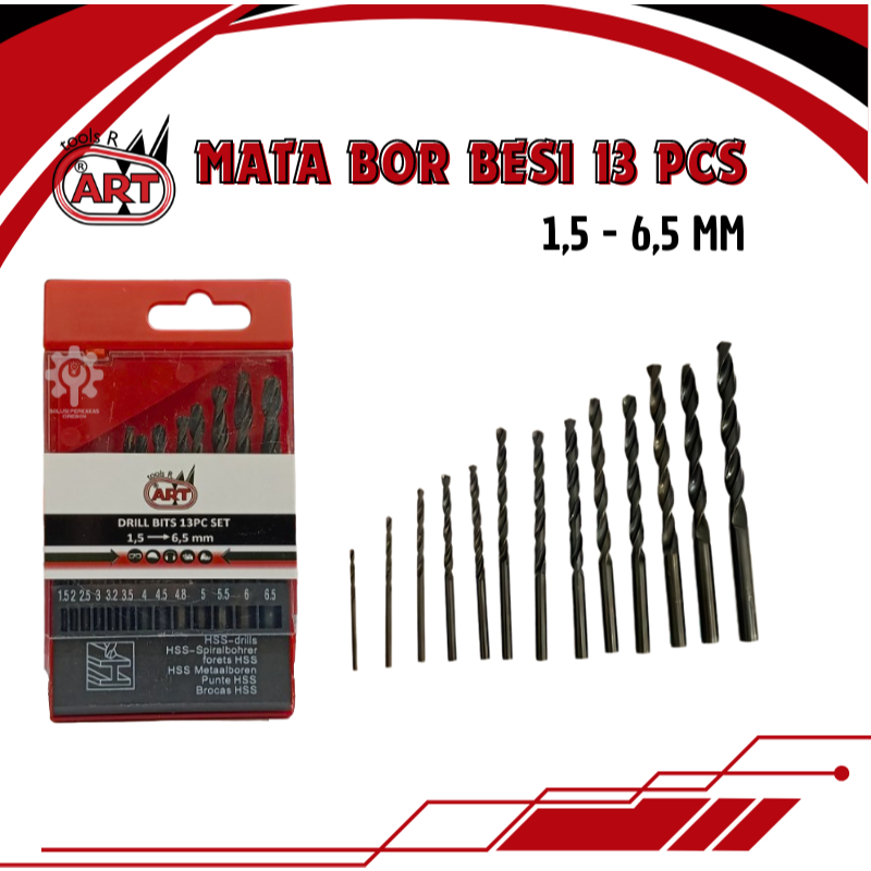 Set Di 13 Punte Elicoidali HSS, Punte Esagonali Rivestite In Titanio 1 5 Mm 6 5 Mm Per Foratura Del Legno 97378812 - Foto 14