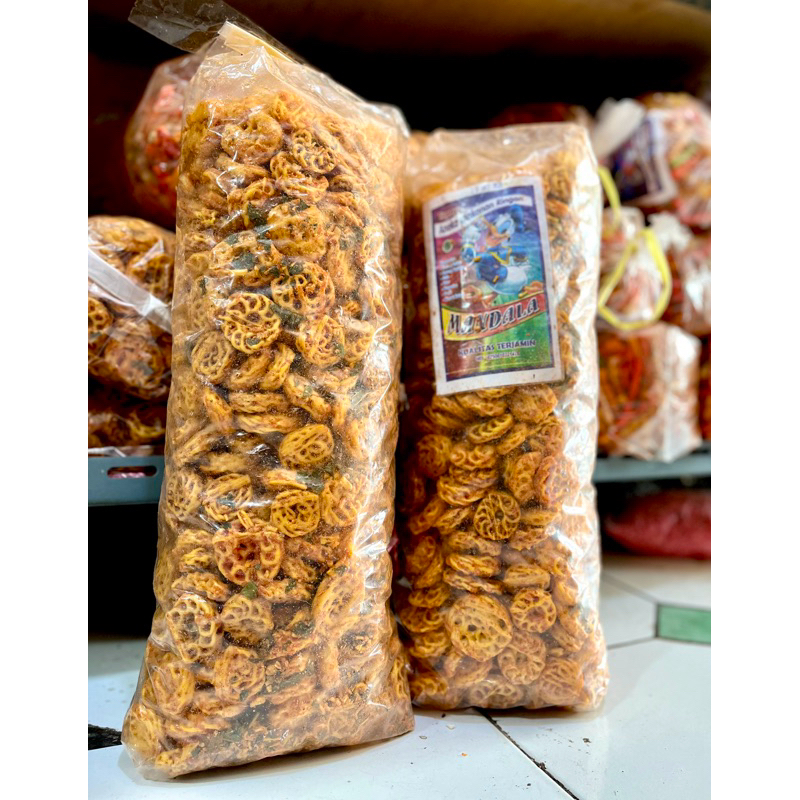 Jual 1 BAL 1,8kg KRUPUK VIRAL RAFAEL PUTIH RENYAH ASLI BANDUNG | Shopee ...