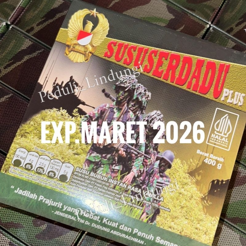 Jual SUSU SERDADU EXP.2026 | SUSU SERDADU | RANSUM | EPROKAL | PROMILCH ...