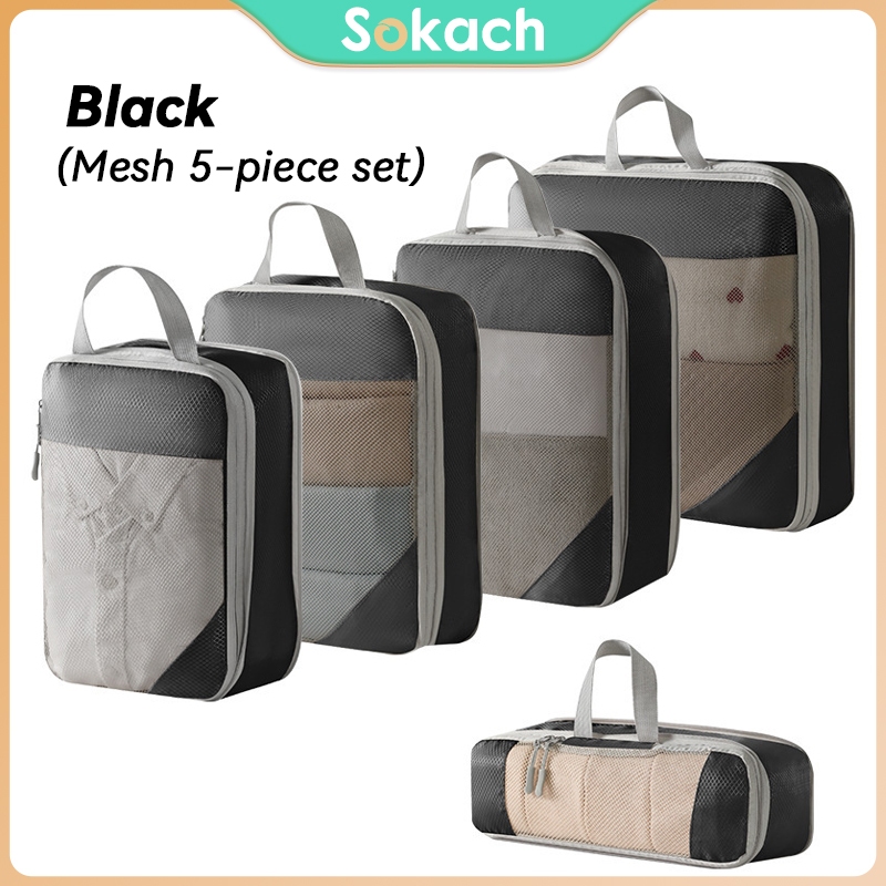 Jual 【100% Original】5pcs Set Tas Penyimpanan Organizer Travel