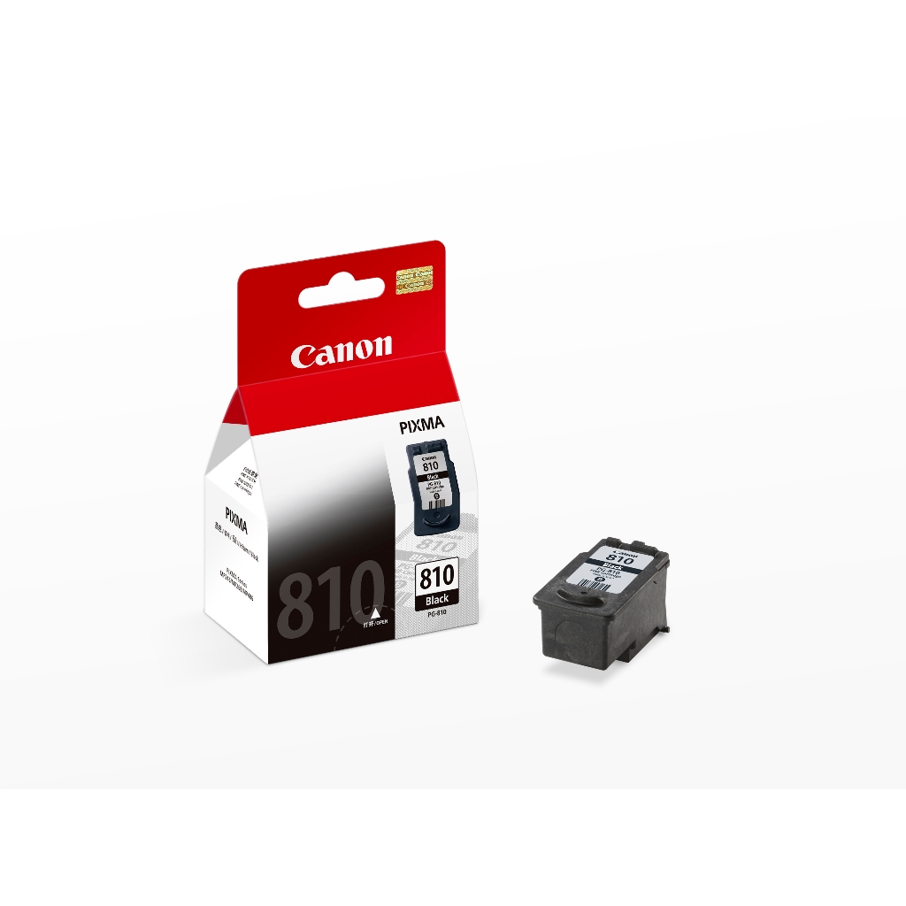 Tinta Original Canon 810 Black PG810 - Tinta Canon iP2770 MP258 MP287 MP496 MP497 MX366 - Tinta Cartridge Katrid (3)