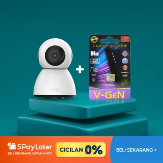 BARDI Smart Indoor PTZ IP Camera CCTV Wifi IoT Home Automation + Micro SD