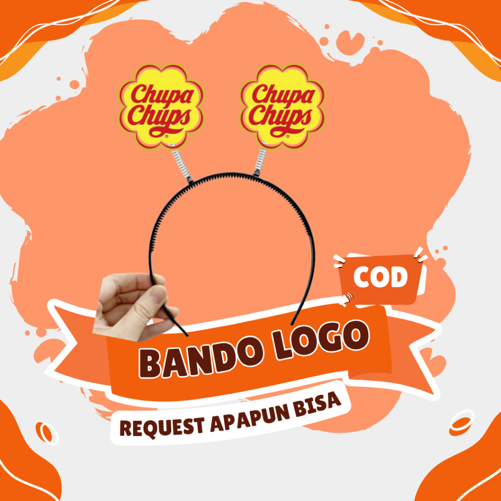 Jual BANDO COSTOM LOGO REQUEST APAPUN BISA | Shopee Indonesia