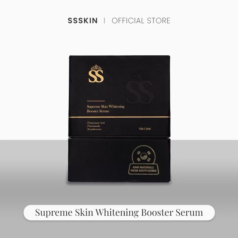 Jual SSSKIN - SUPREME SKIN WHITENING BOOSTER SERUM 15 x 1,5ml | Serum ...