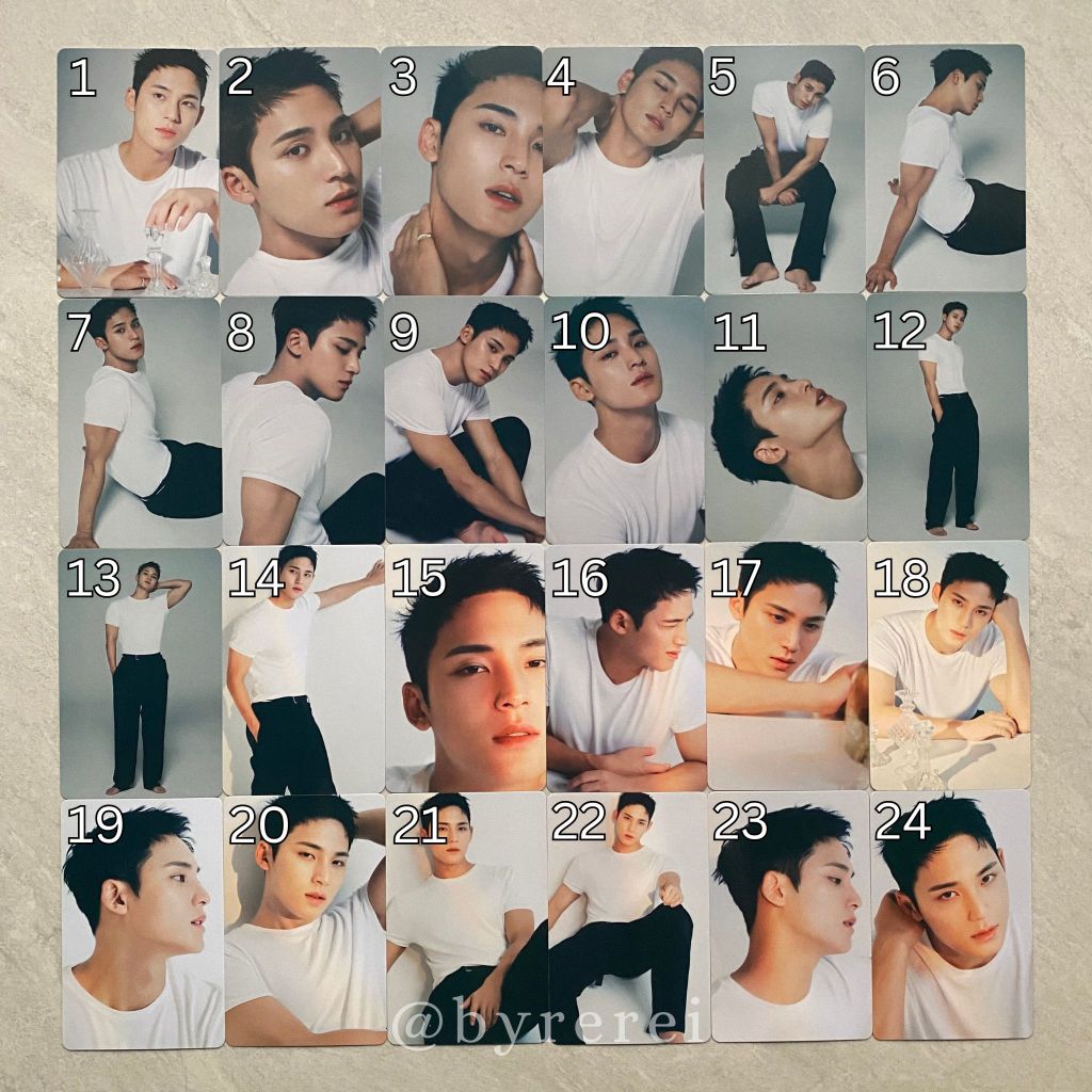Jual Mingyu Seventeen Official Photocard 17 is Right here IRH Dear