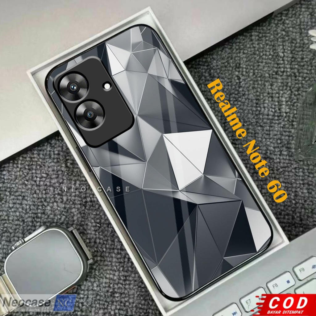 Jual Soft Case Glass Kaca Realme Note 60 Baru NEW - Casing HP Real Note ...