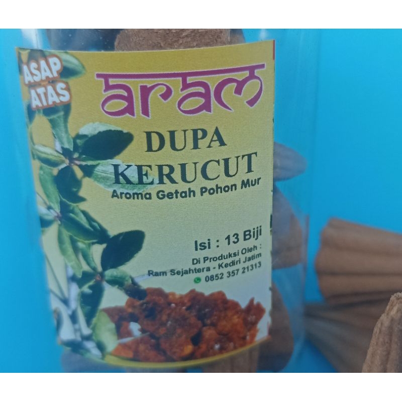 Jual Dupa kerucut aroma getah pohon mur | Shopee Indonesia