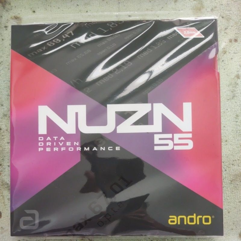 ANDRO NUZN 45 Tischtennisbelag - Professioneller Tischtennis-Belag